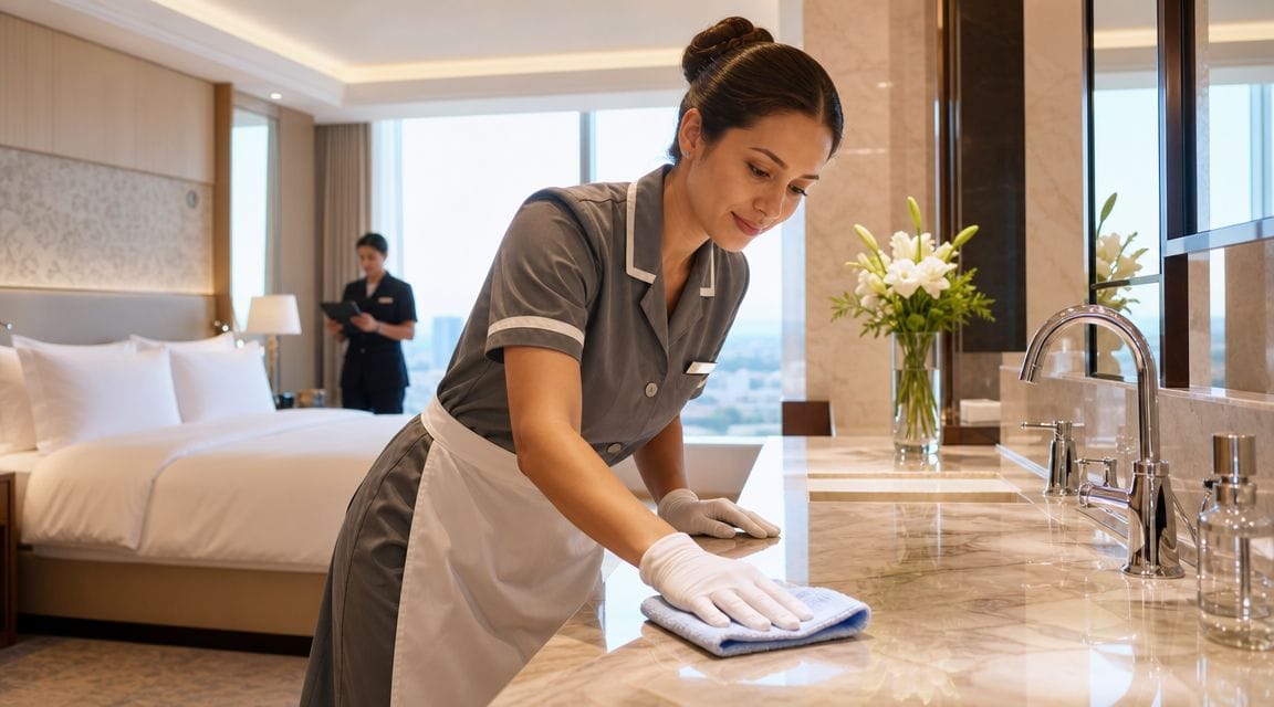 hotel-cleaning-housekeeper-cleaning